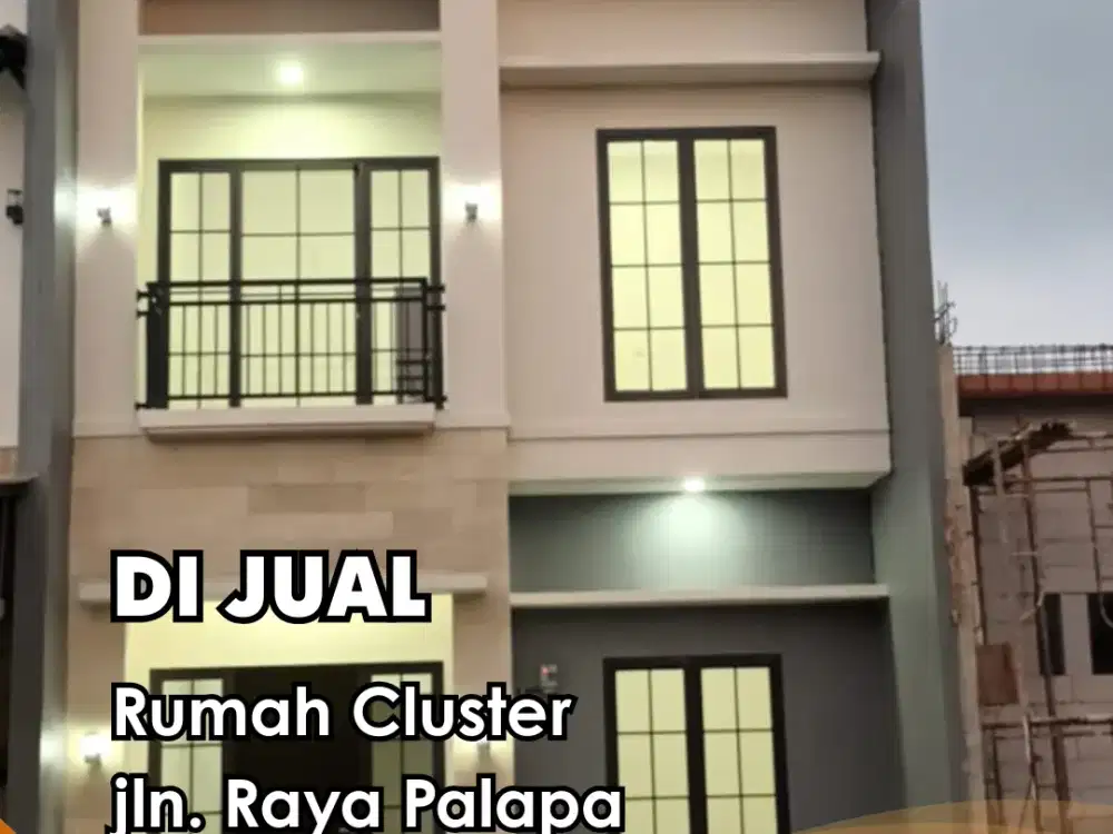 Di Jual !!! Rumah Cluster 4 KT Di Jl. Raya Palapa Serua Tangsel