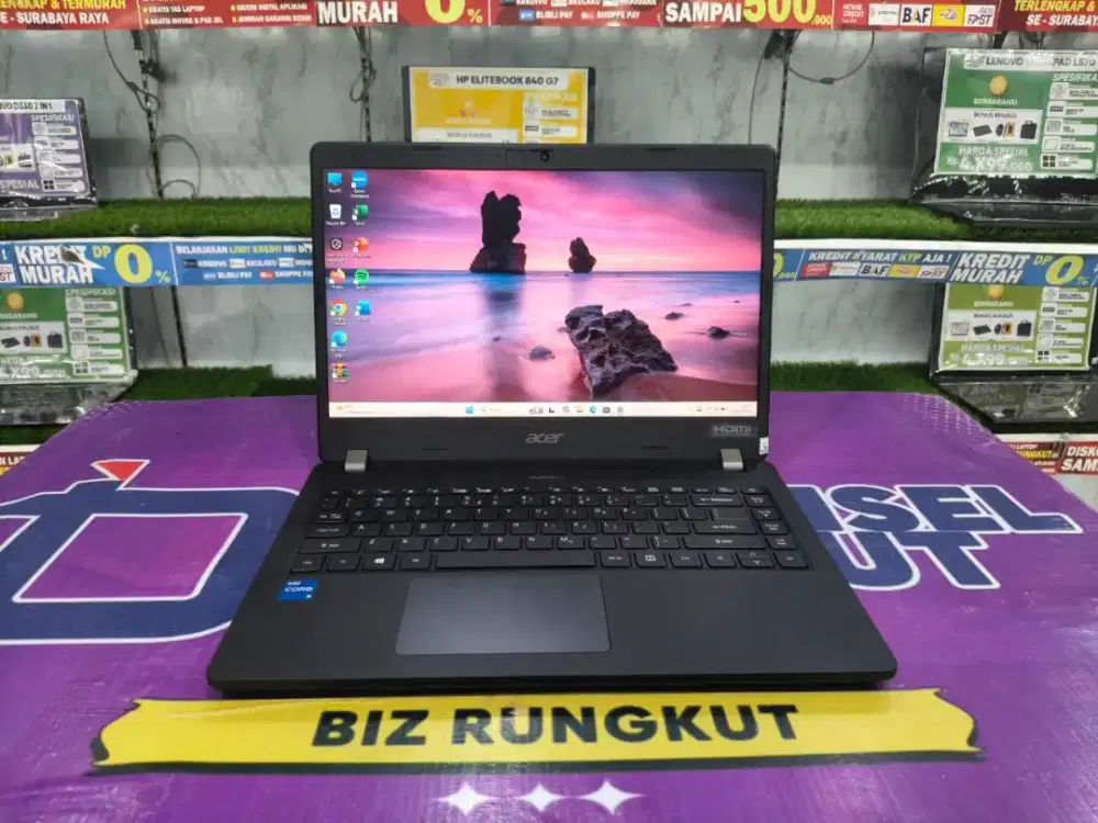 PROMO MURAH LAPTOP ACER P214 COREI5 GEN11 RAM8 SSD256 | KREDIT DP 0%