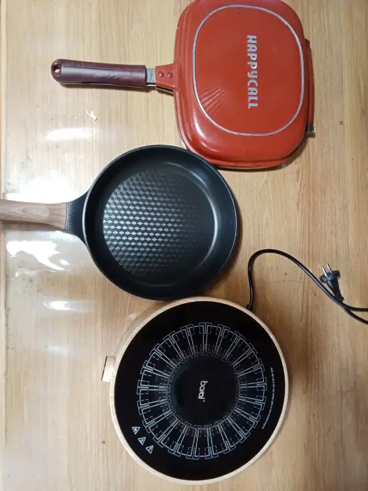 Borongan Kompor induksi dan 2 pan, COD Cijantung Dsk