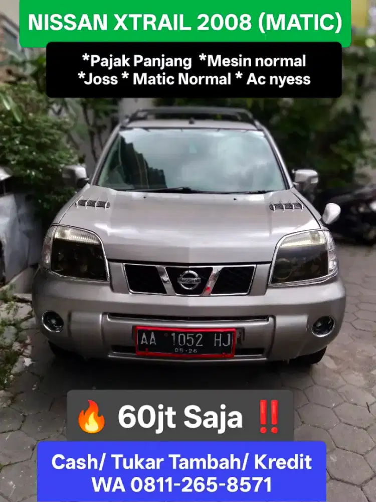 60jt‼️ NISSAN XTRAIL 2008 XTRONIC CVT