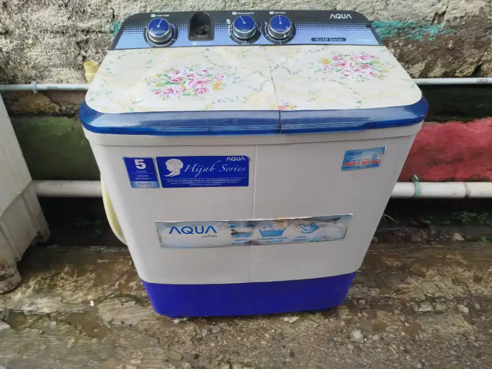 Bismillah dijual mesin cuci Aqua normal