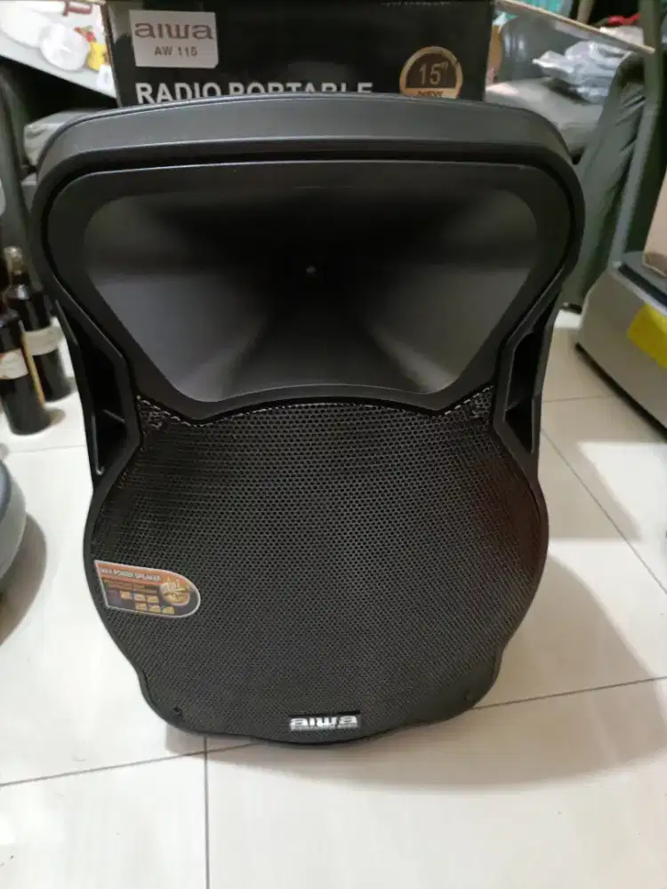 Speaker portabel 2 mic wireless