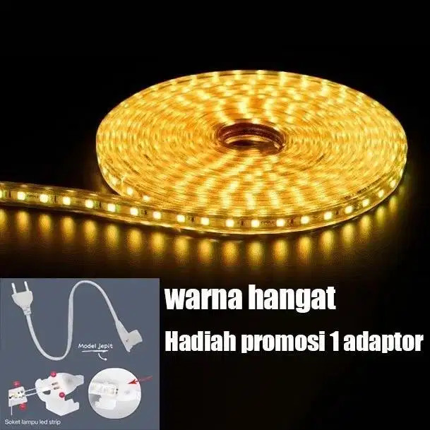 Lampu LED 5 meter bekas masih mulus