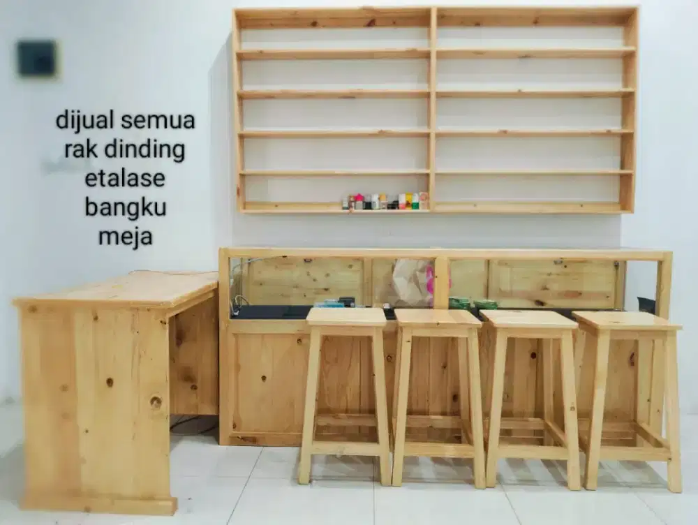 Etasale serba guna/etalase murah