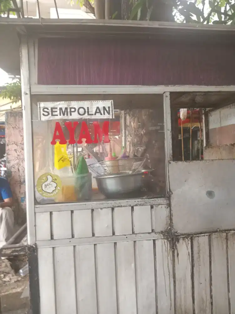 GEROBAK ALUMINIUM BEKAS