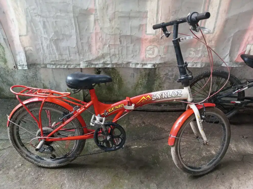 Di Jual Murah Sepeda Lipat Merk Genio ( nego )