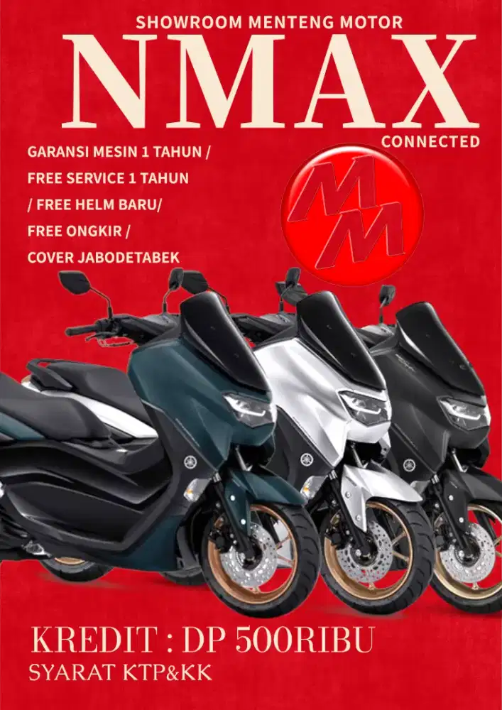 NMAX CONNECTED KREDIT DP 500RIBU