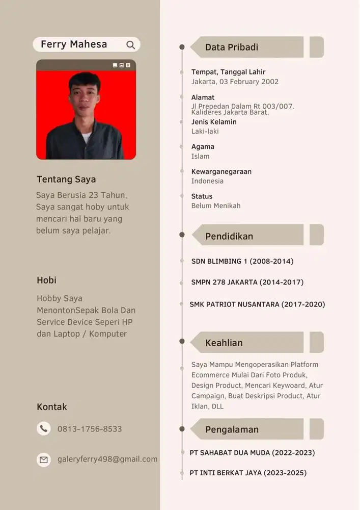 Mencari Pekerjaan Ecommerce / Online Shoop