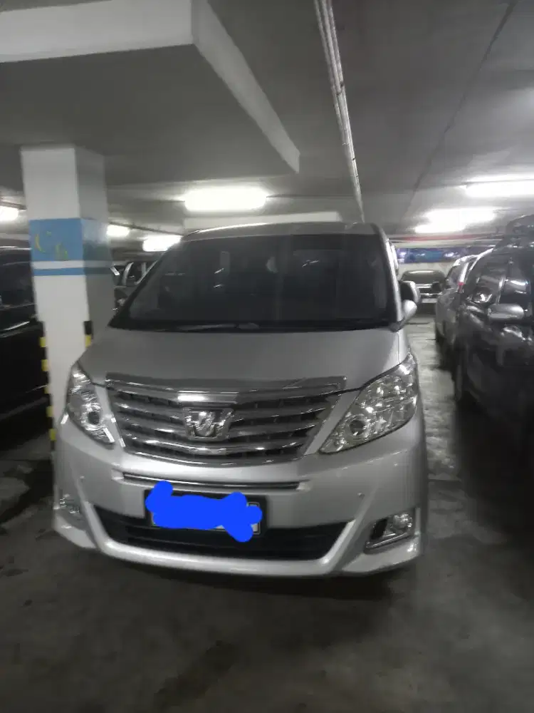 Mobil alphard home garace dijual karena jarang kepake kondisi top