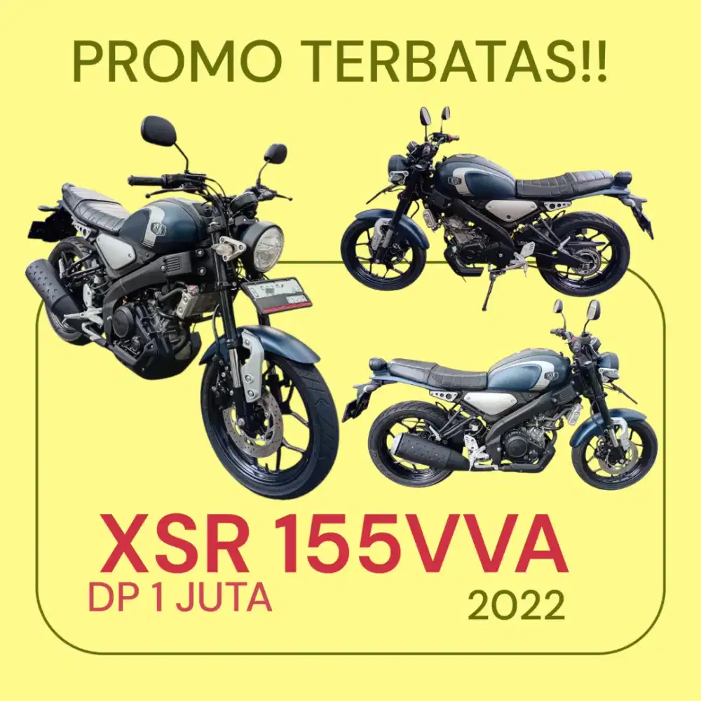 XSR 155VVA KREDIT DP 1JUTA SYARAT KTP&KK
