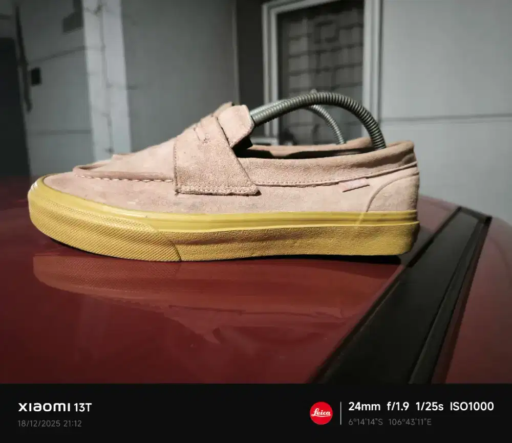 Vans loafer Suede rare bekas