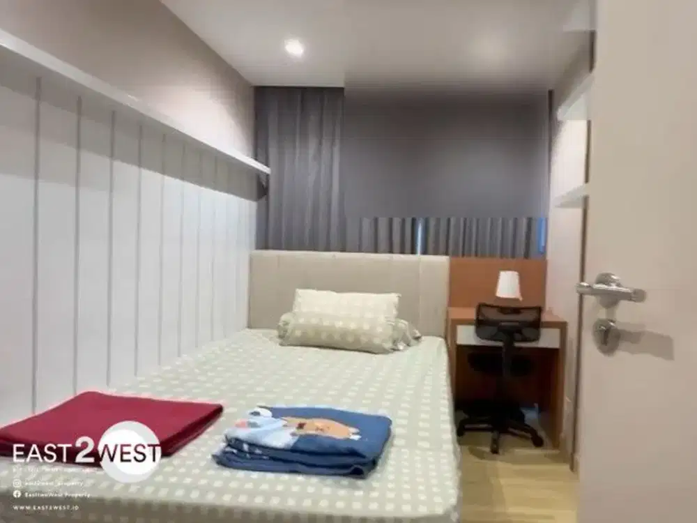 SEWA Apartemen BRANZ 3 Bedroom BSD City-Tangerang Selatan Furnished Siap Huni