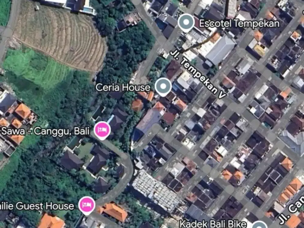 Tanah murah canggu dkt pantai berawa