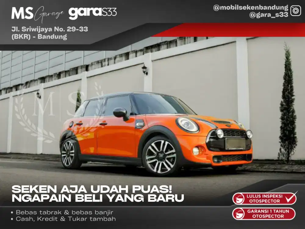 Mini Cooper S 2.0 Turbo F55 5doors 2019/2020 1tgn JCW Package