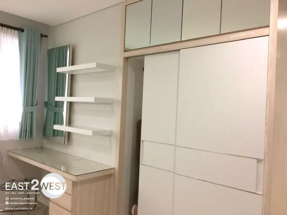 Apartemen Branz BSD City Tangerang 2 Bedroom Fully Furnished Siap Huni Disewakan