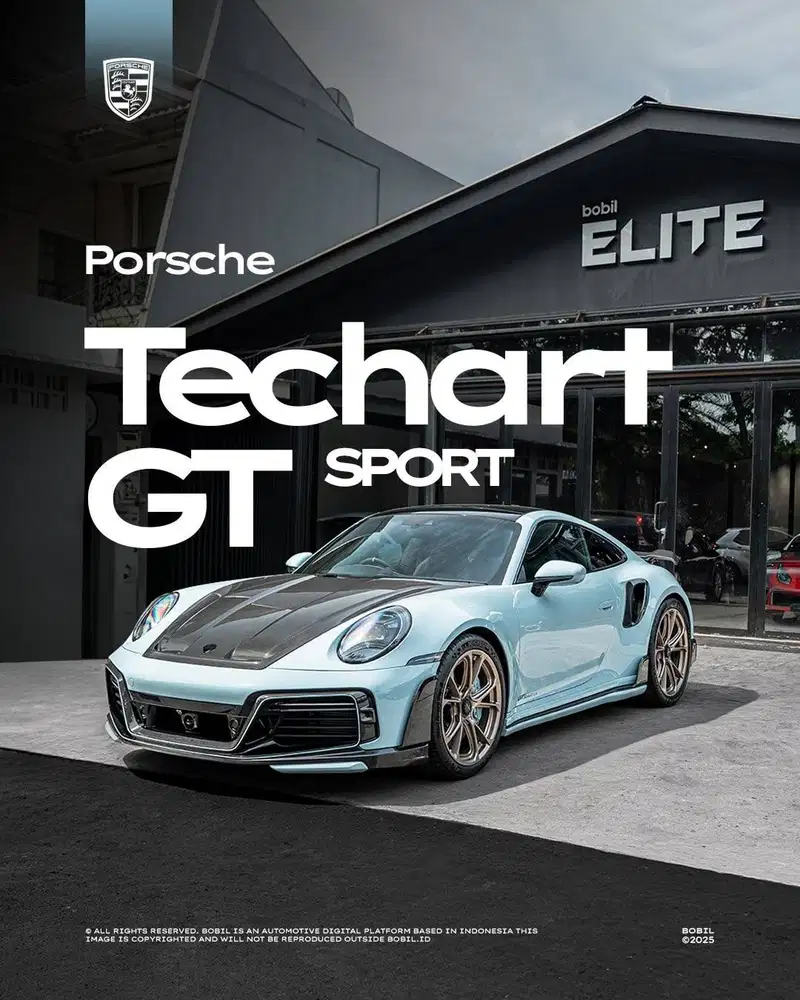 2024 Porsche TechArt GTsport Meissen Blue (1 of 30 Worldwide)