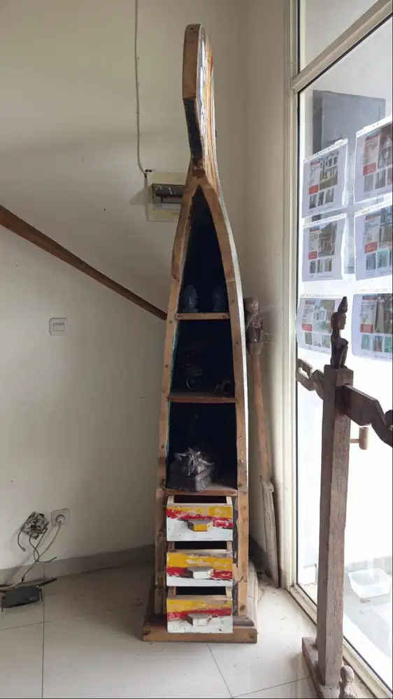 DIJUAL LEMARI PANJANG PERAHU MURAH