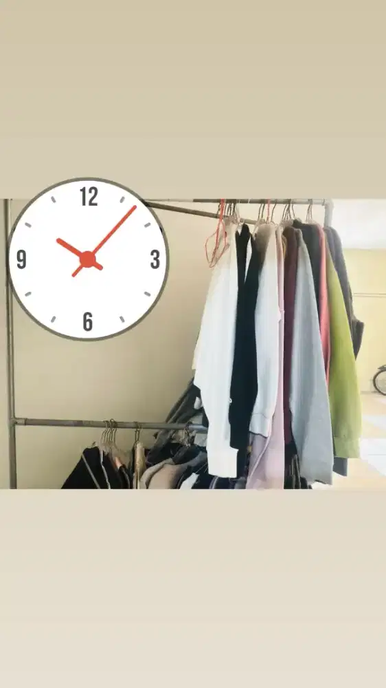 Crewneck Korea bekas Thrifting