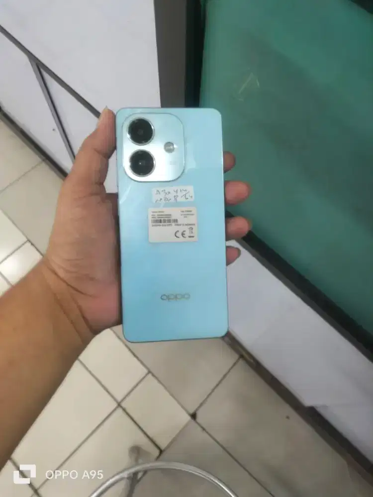 Oppo a3x ram 4+4 internal 64 mulus