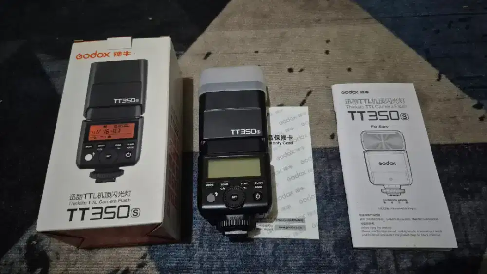 Flash Godox TT350s for sony