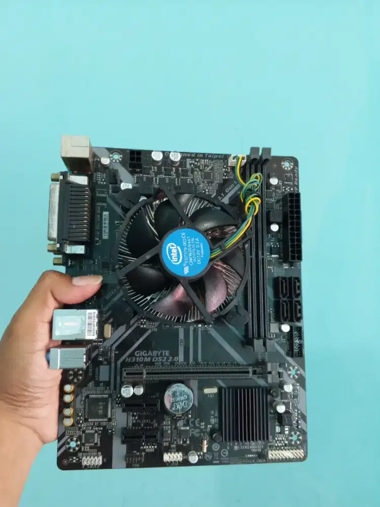Paket hemat Gigabyte h310m + i3 9100f muraah