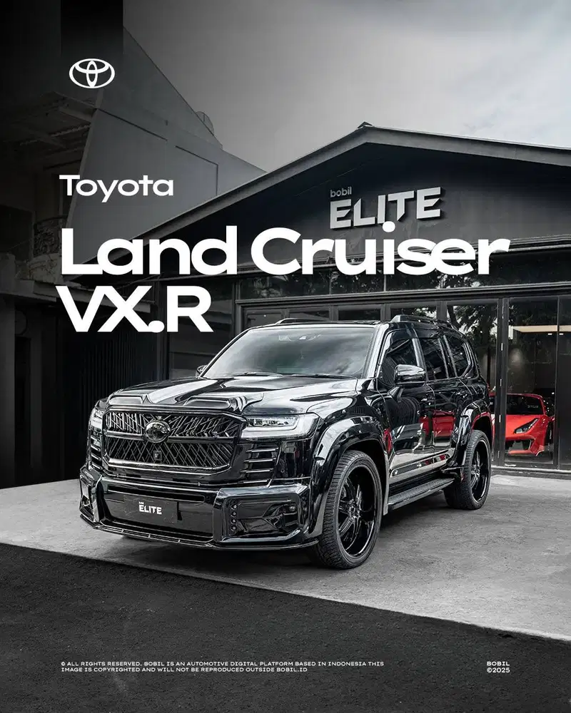 2023 Toyota Land Cruiser VXR 300 Attitude Black Metallic