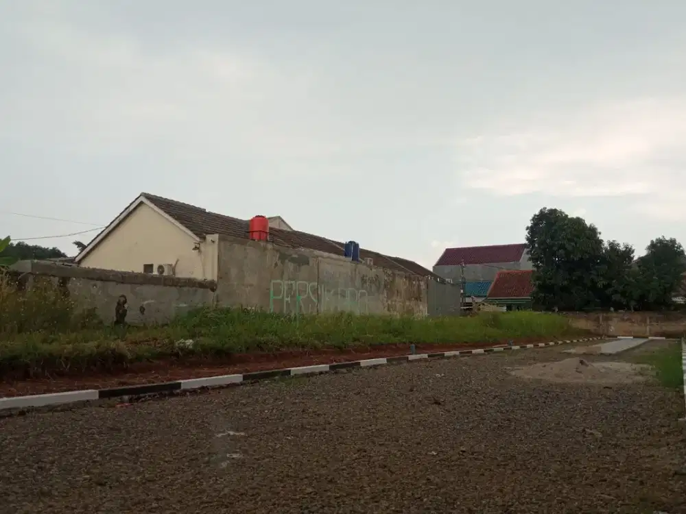 Dijual Murah Tanah Kavling SHM Pecah Perunit 5 Menit Gerbang Toll Kayu Manis