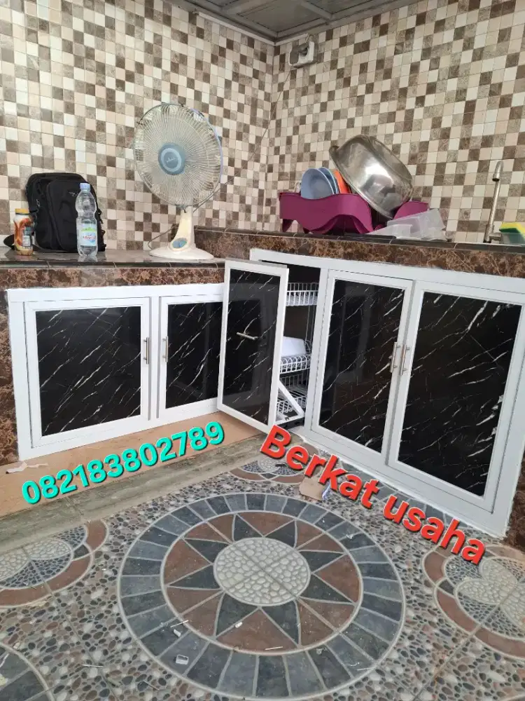 Kitchen set aluminium/ACP Palembang