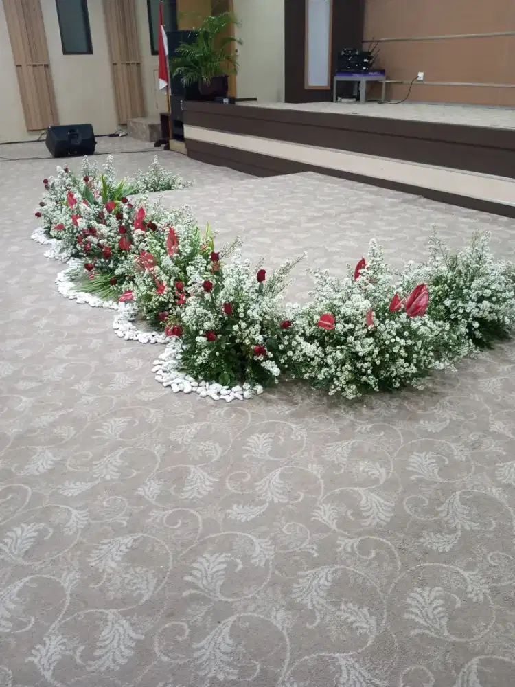 Dekorasi taman panggung, mini garden