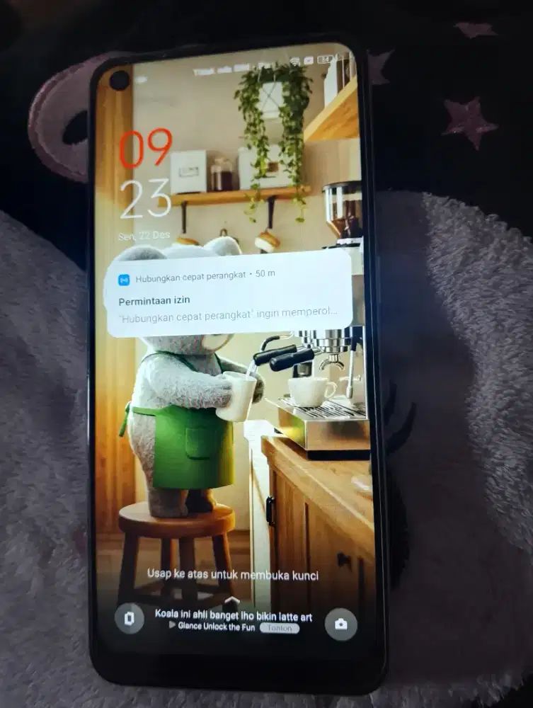 dijual realme 9 ram 8+8/128 hp carger