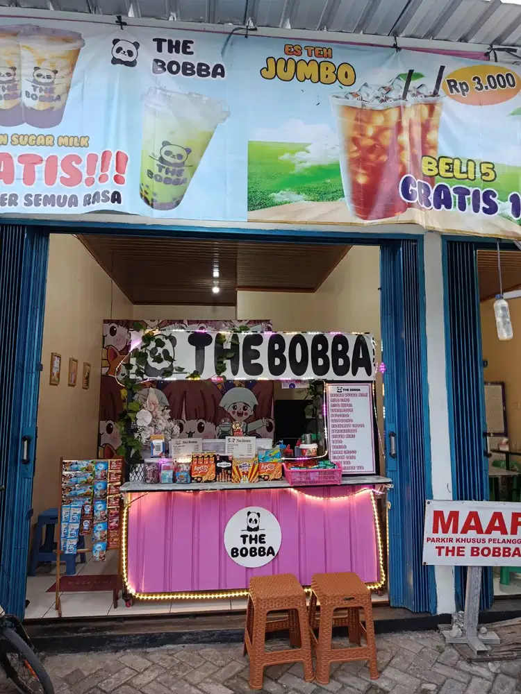 DIJUAL BOOTH KONTAINER BAGUS