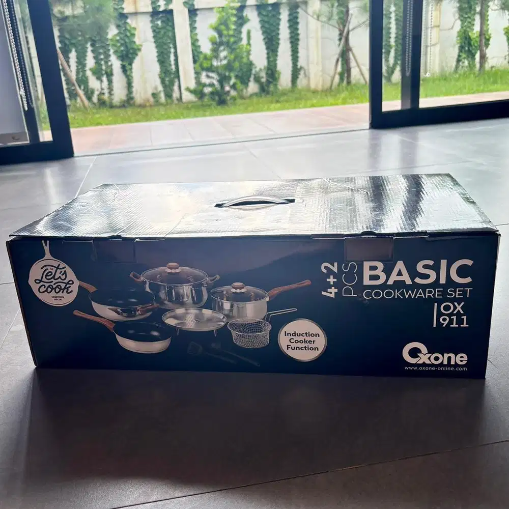 Oxone ox911 Basic Cookware Set 4+2pcs (total 8 pcs)