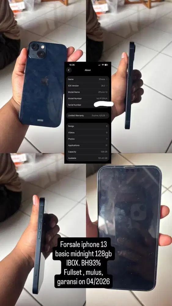 Iphone 13 128gb EX IBOX