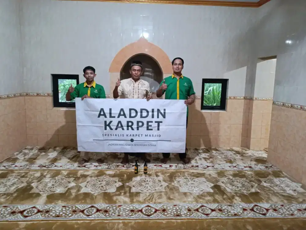 Karpet Masjid dengan tipe ROYAL PADHISAH