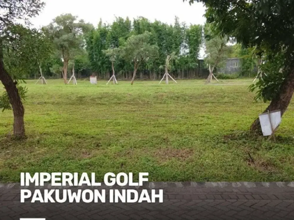 Kavling Imperial Golf Pakuwon Indah STRATEGIS