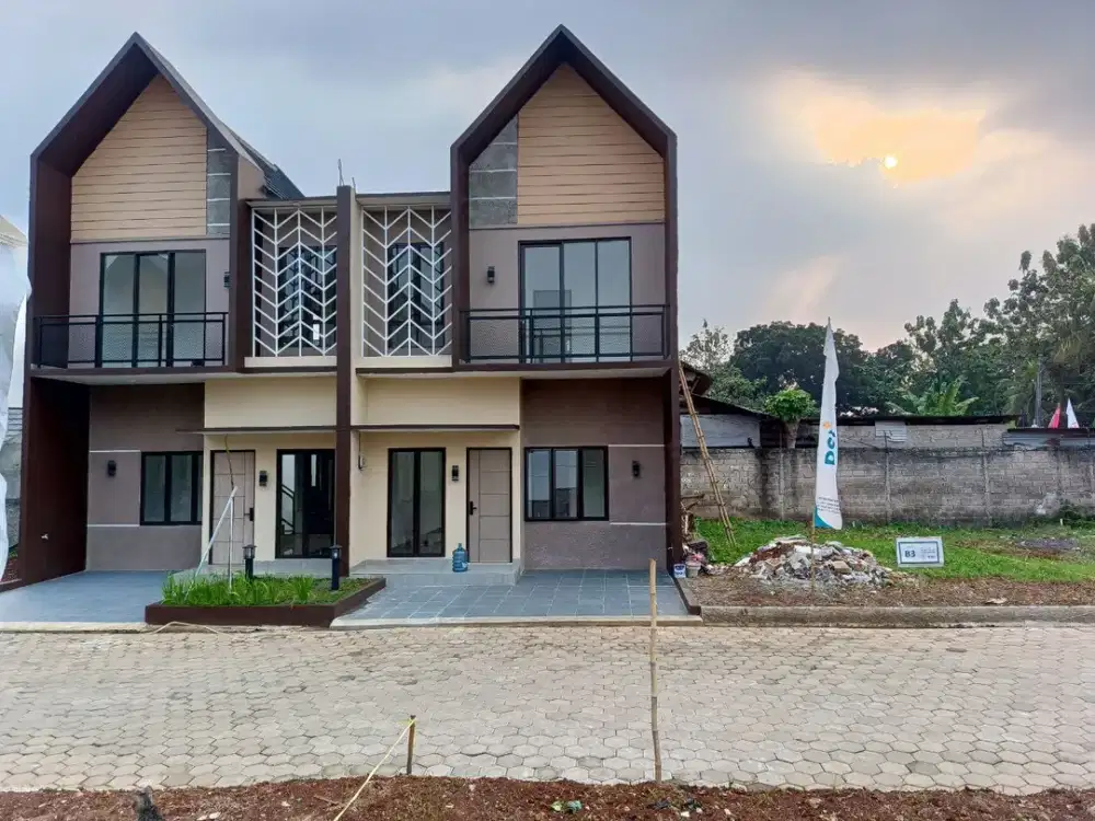 Rumah Syariah Strategis Cuma 4 Menit ke The Park Sawangan Depok