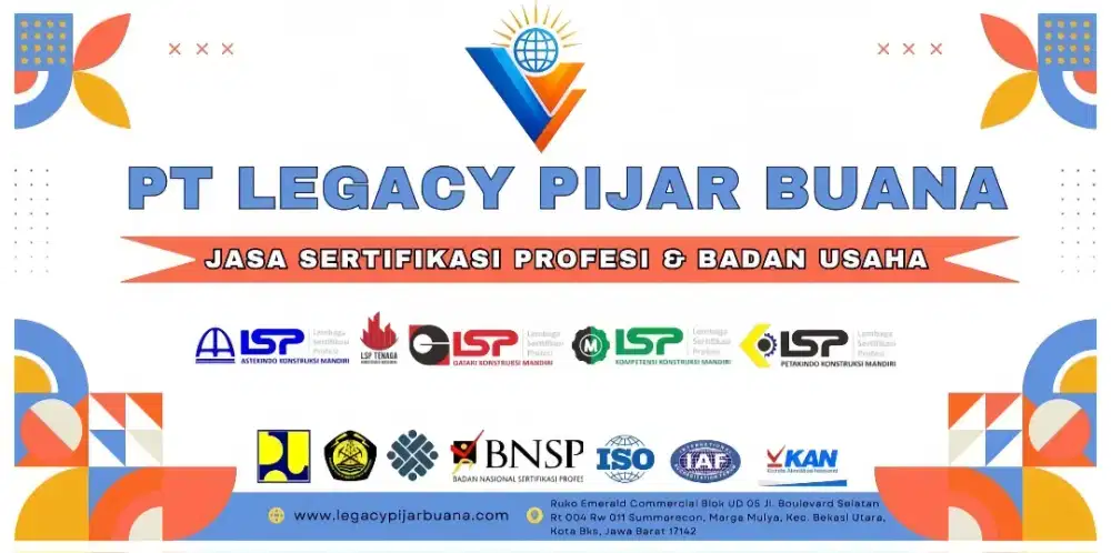 JASA LAYANAN SERTIFIKASI PROFESI DAN BADAN USAHA