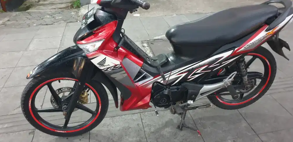 Supra X 125 TR th 2011 mulus Orisinil pjk baru