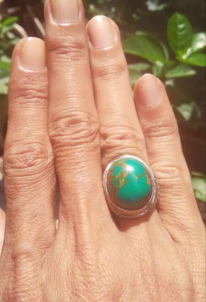 Pirus Persia urat emas natural