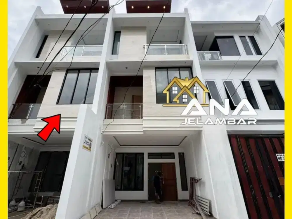 ANA RUMAH UK 5X15M DI KOMPLEK KAVLING POLRI JELAMBAR rb