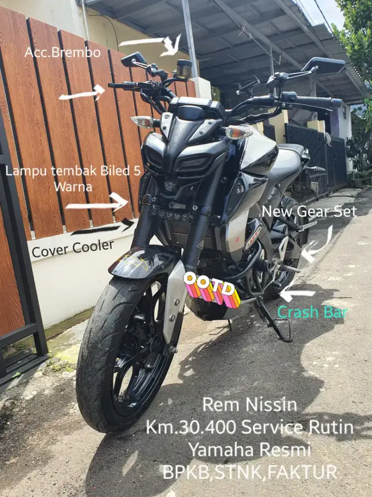 Yamaha MT15 naked streetfighter