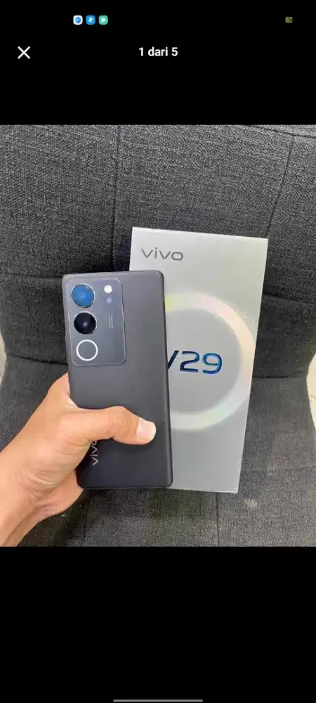 vivo v29 5G 8/256 layar lengkung mulus lengkap no minus