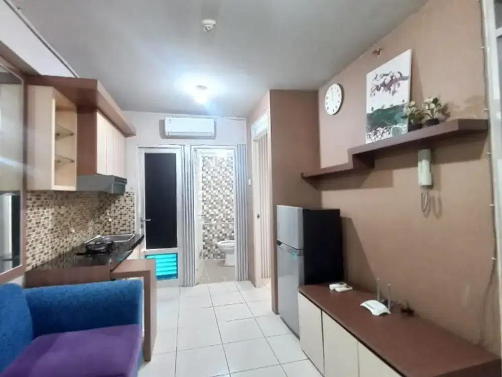 Disewa Tahunan Apartemen gading nias EMERALD lt 17 full furnished