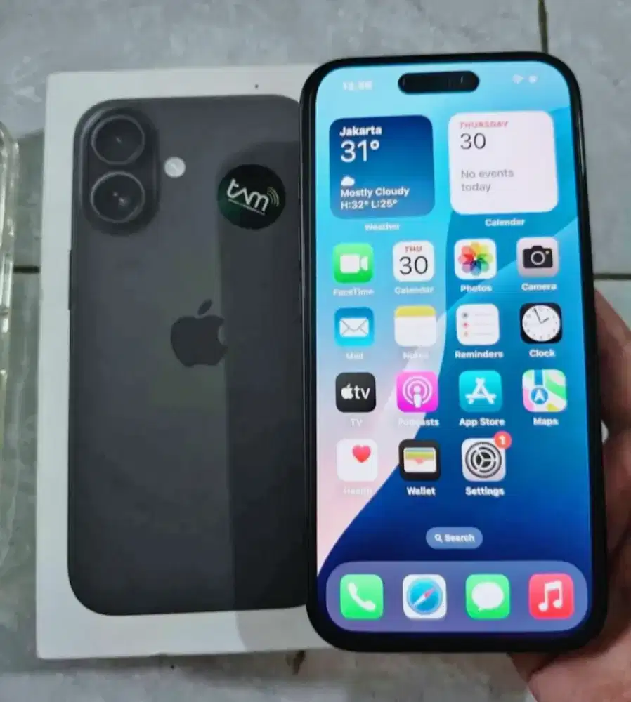 iphone 16 Basic 128gb ibox bh 100 garansi resmi mulus no minus