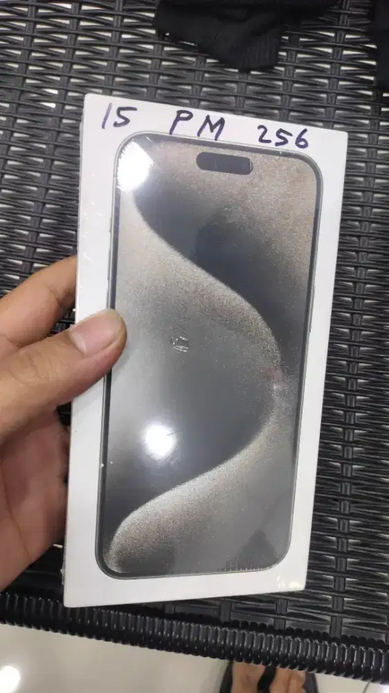 iphone 15 pro max 256 ibox baru segel BNOB