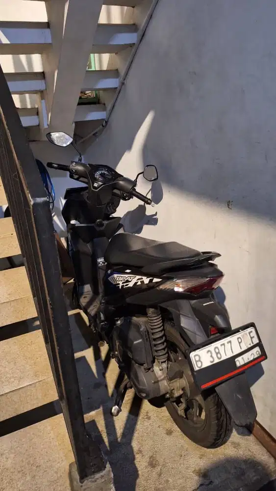 DIJUAL CEPAT!Honda Beat Sporty CBS MMC New Biru Hitam