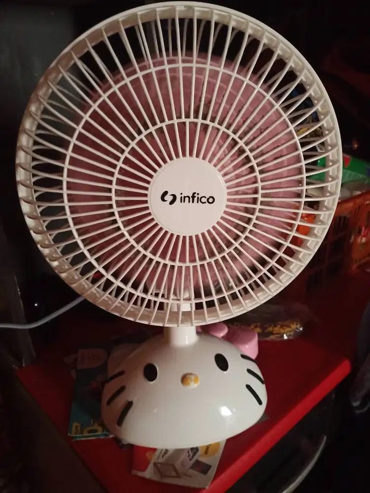 kipas angin invico hello kitty 20 watt