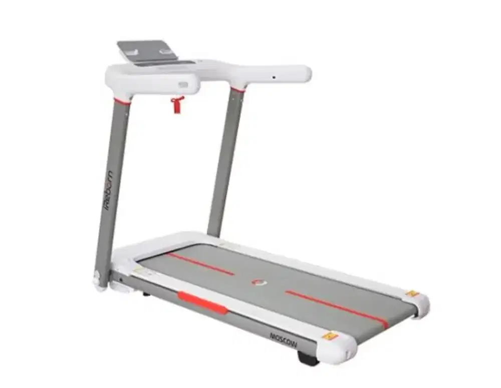 JUAL CEPAT,, TREADMILL IREBORN MOSCOW PUTIH, MULUS TANPA LECET