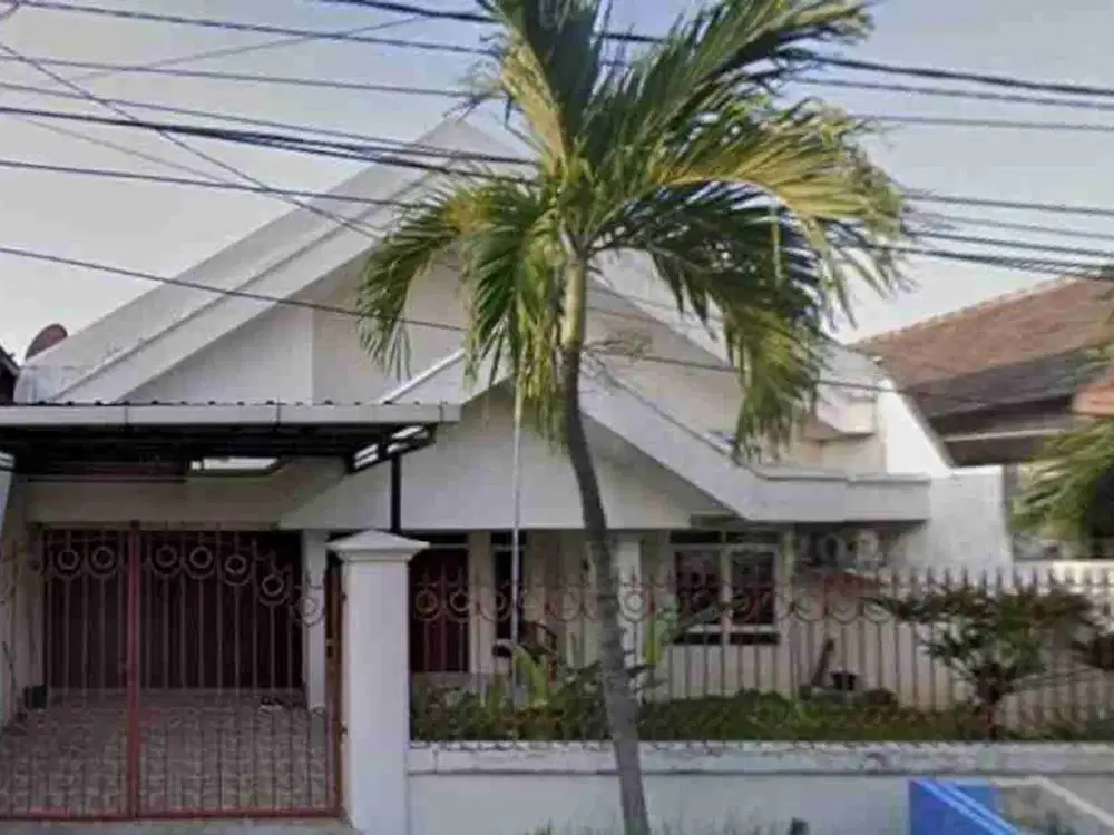 Lebar 15‼️Jual Rumah Lama Sutorejo Surabaya bisa split jadi 3 rumah