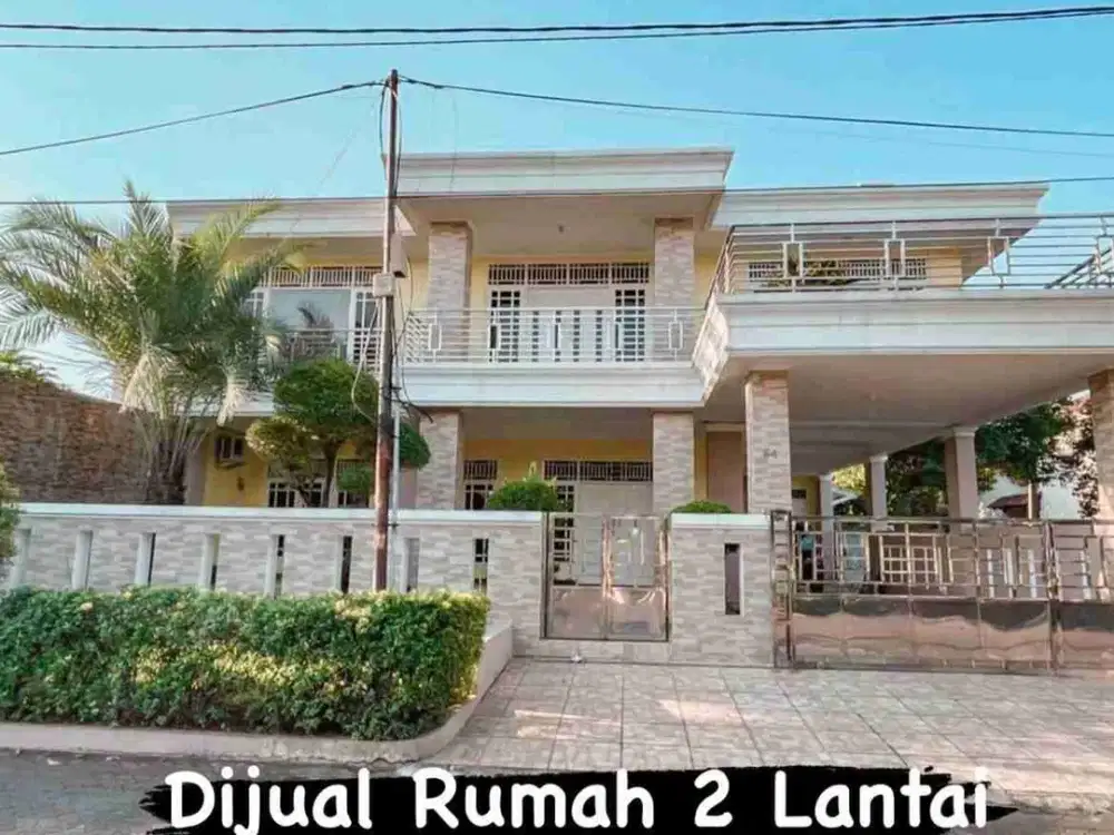 Rumah Mewah 2 lt Karang Tengah Tangerang Tanah Luas Komplek Keuangan